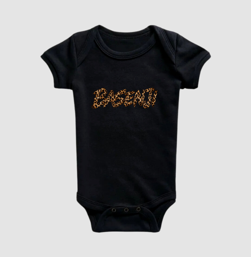 Basenji Onça - Body Infantil