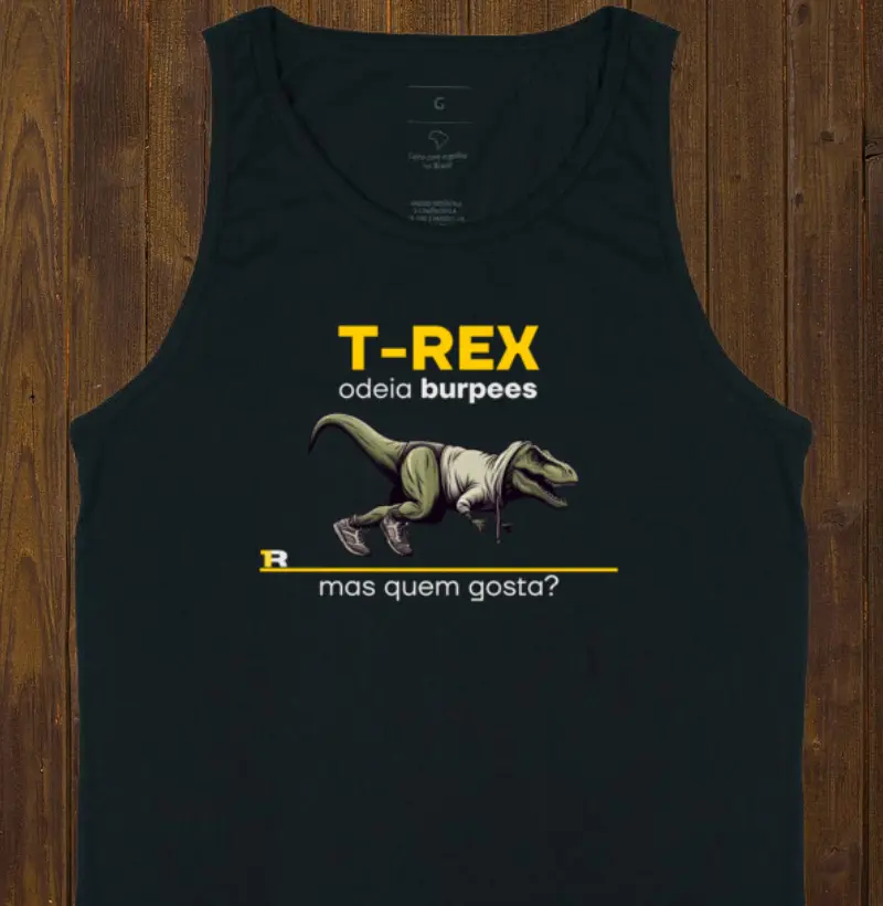 T-Rex odeia burpees