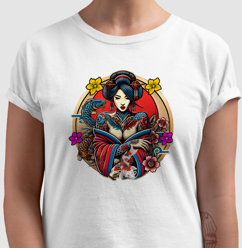 🏮 Japonesa Tatuada – A Elegância e a Arte em Harmonia