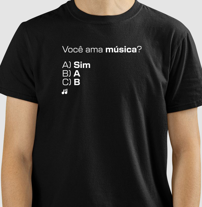 Você ama música?