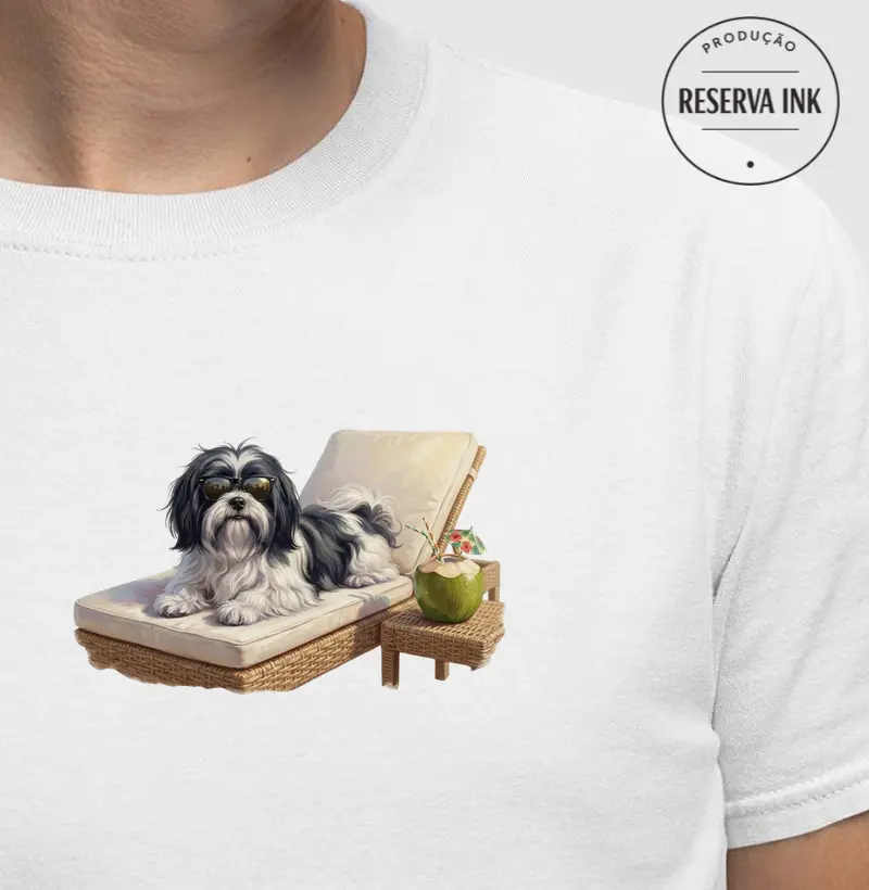Lhasa Apso Preto - Férias