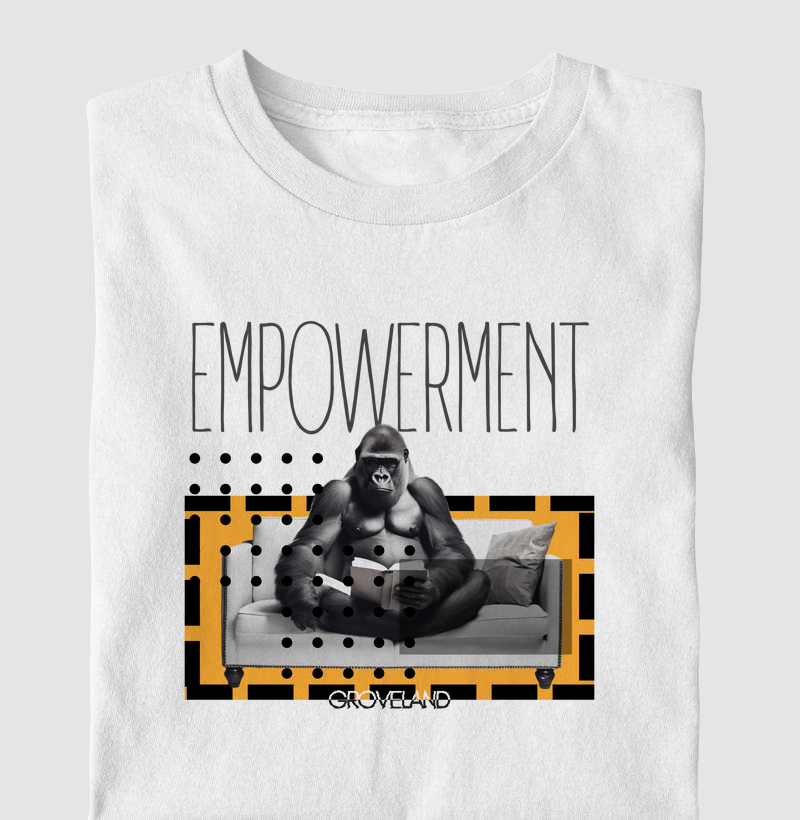 CAMISETA GORILLA BOOK CORES