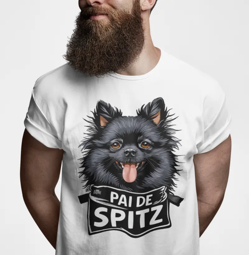 Pai de Spitz (Preto)
