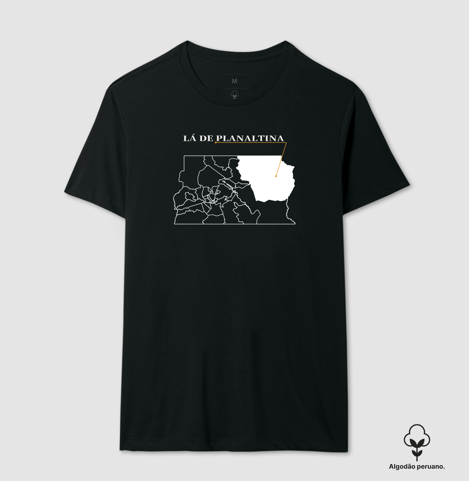 Planaltina | Origem DF - Camiseta Algodão Peruano