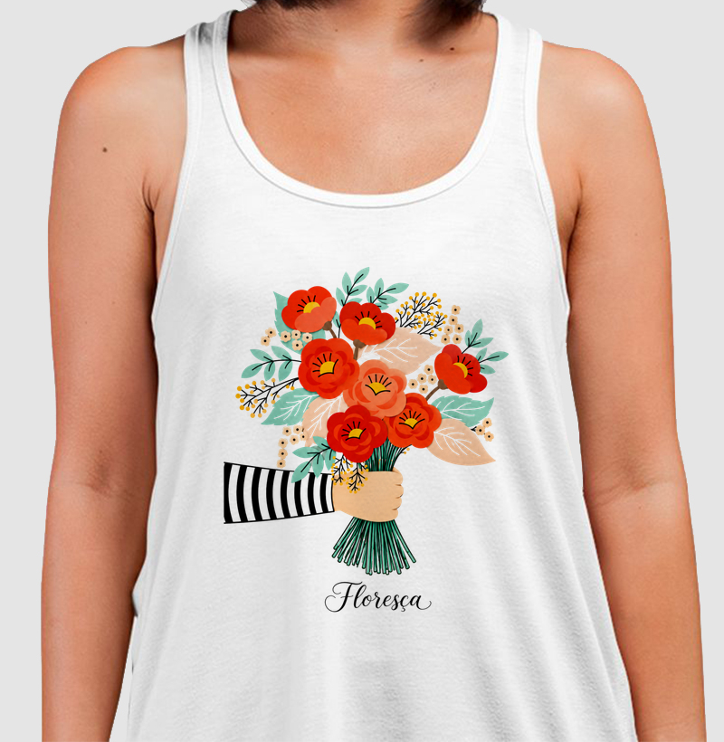 Camiseta Buquê de flores