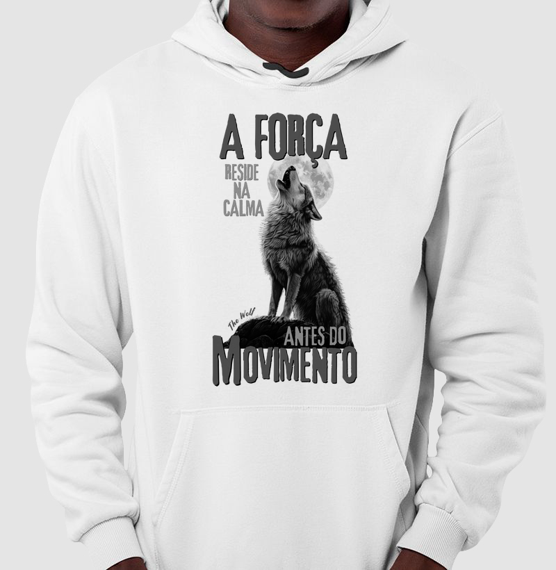 Moletom The Wolf A Força