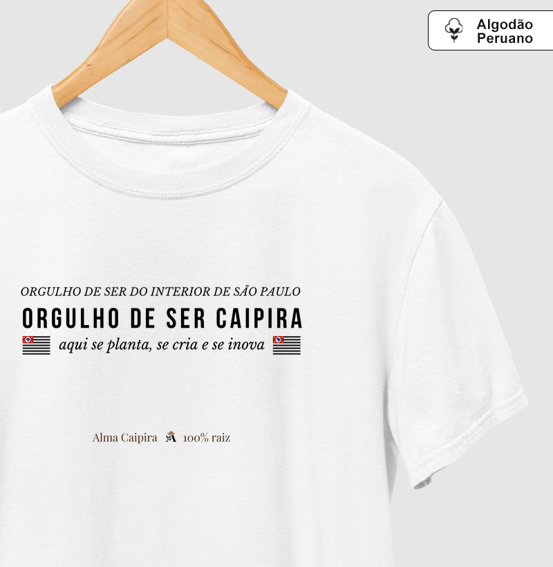 Orgulho de ser do interior de São Pauçlo, orgulho de ser caipira, aqui se planta, se cria e se inova