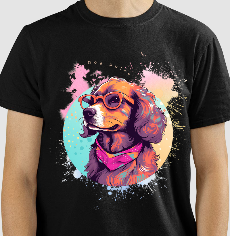 Camiseta Dog Pulse Good Vibes - Vibration