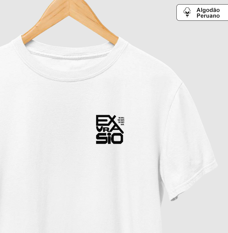 Exura Sio - Keeps the party alive. - Camiseta Algodão Peruano