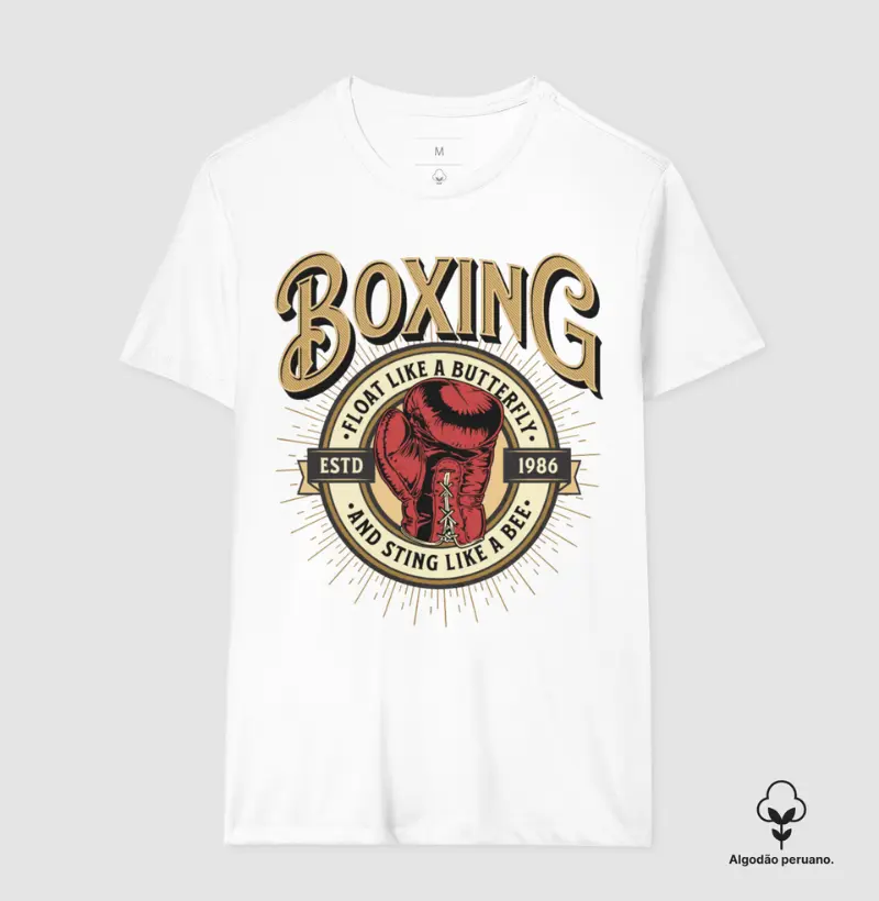 Camiseta Premium Boxing Float and Sting