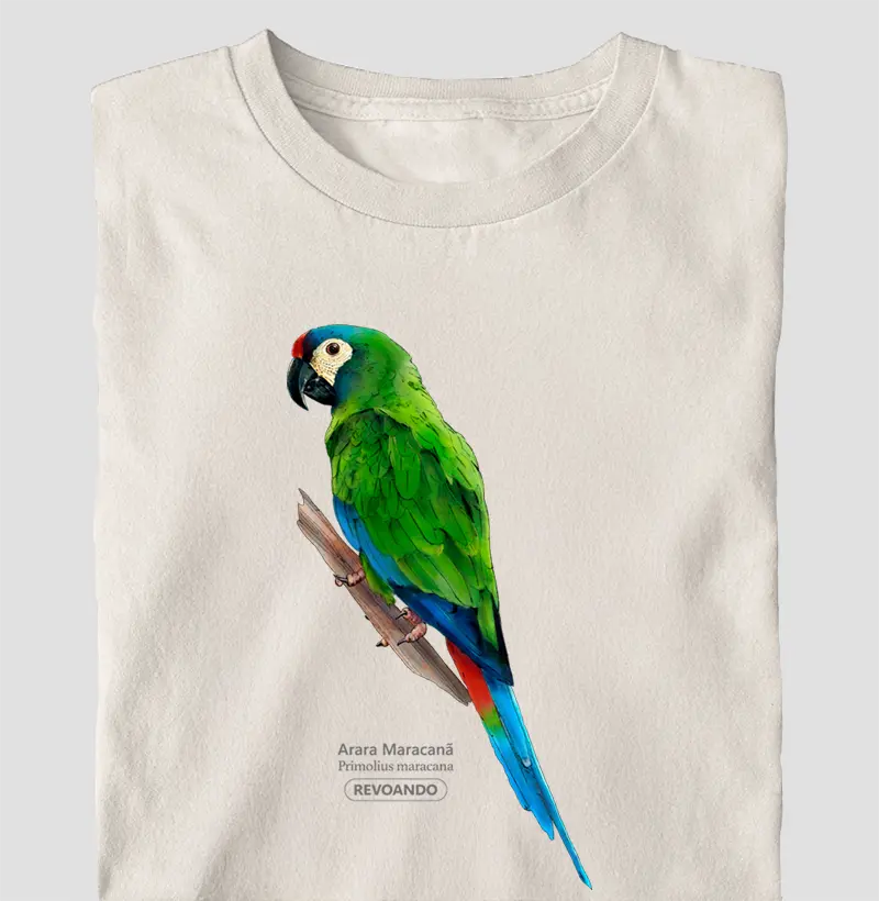 Aves do Brasil - Arara Maracanã - Oversized