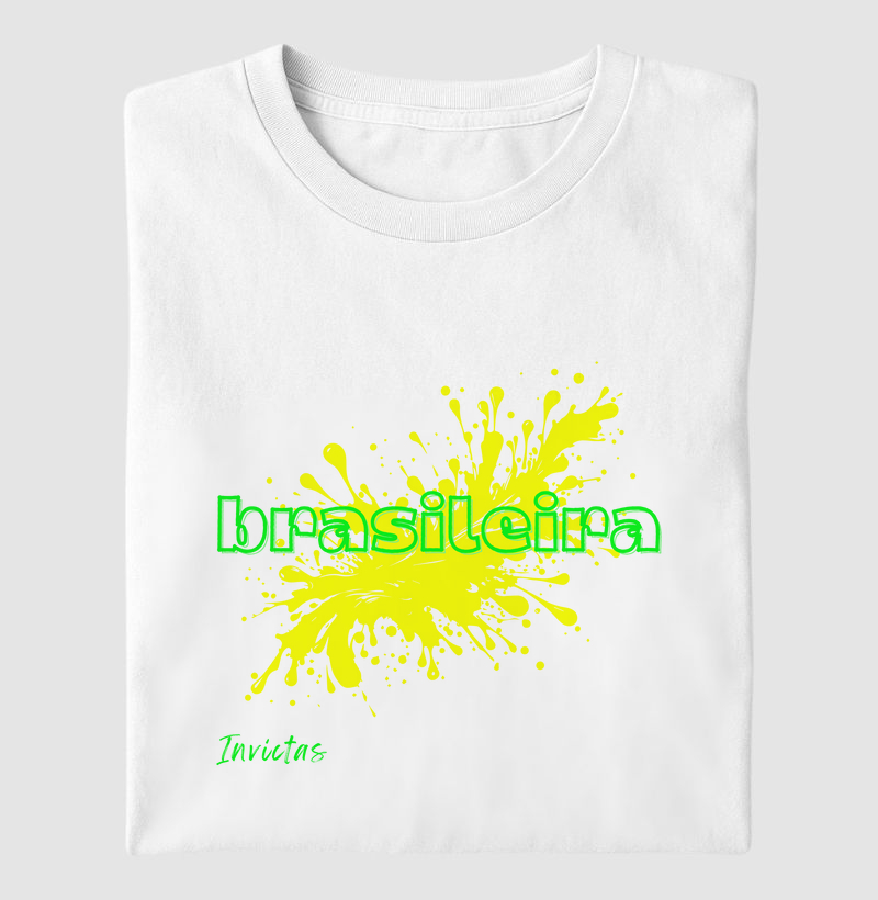 Camiseta Algodão Penteado - Brasileira