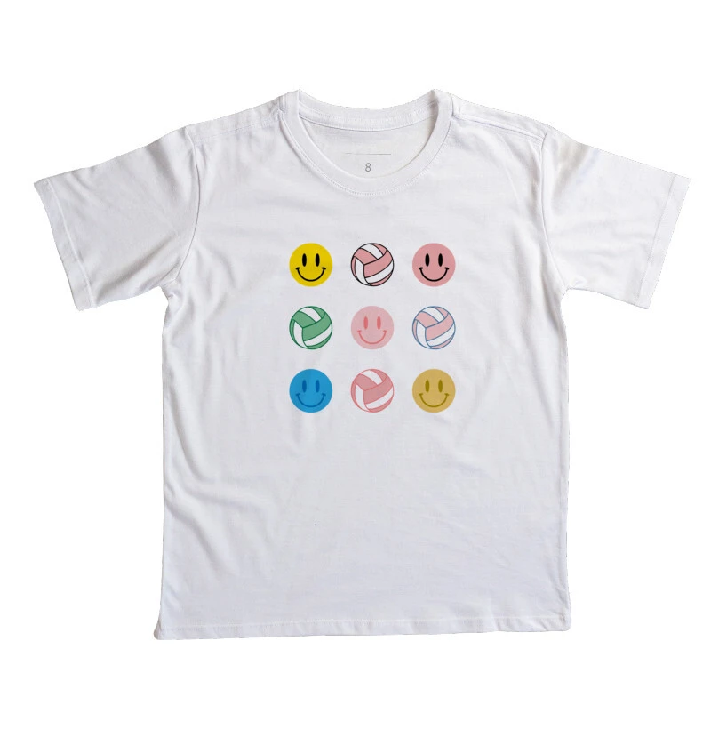 Camiseta Infantil Voleibol Alegria