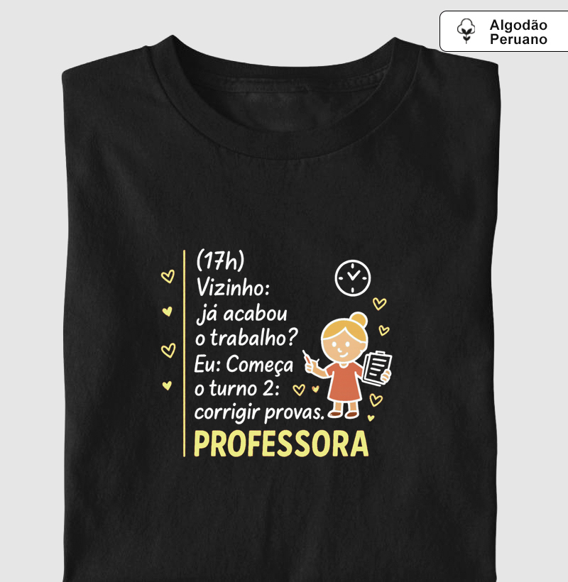 Professor Turno de Correção de provas 