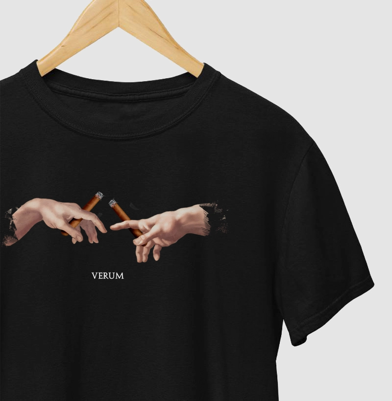 Camiseta Cigar Touch – Arte Clássica & Cultura do Charuto | Verum