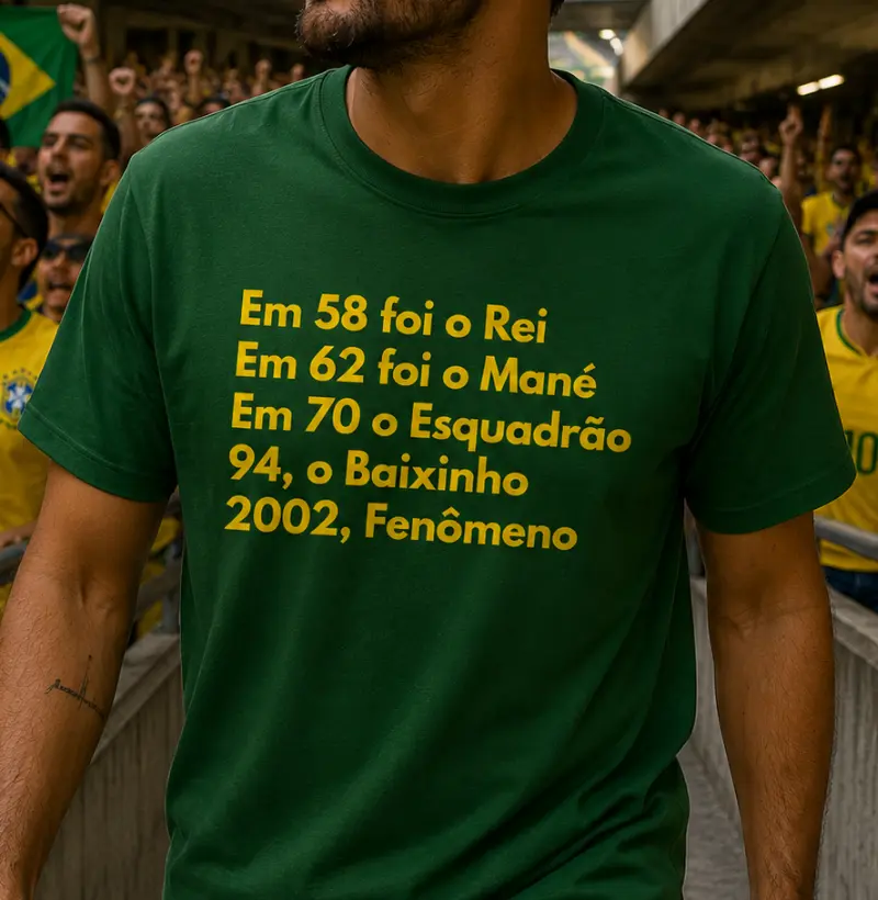 Em 58 foi o Rei