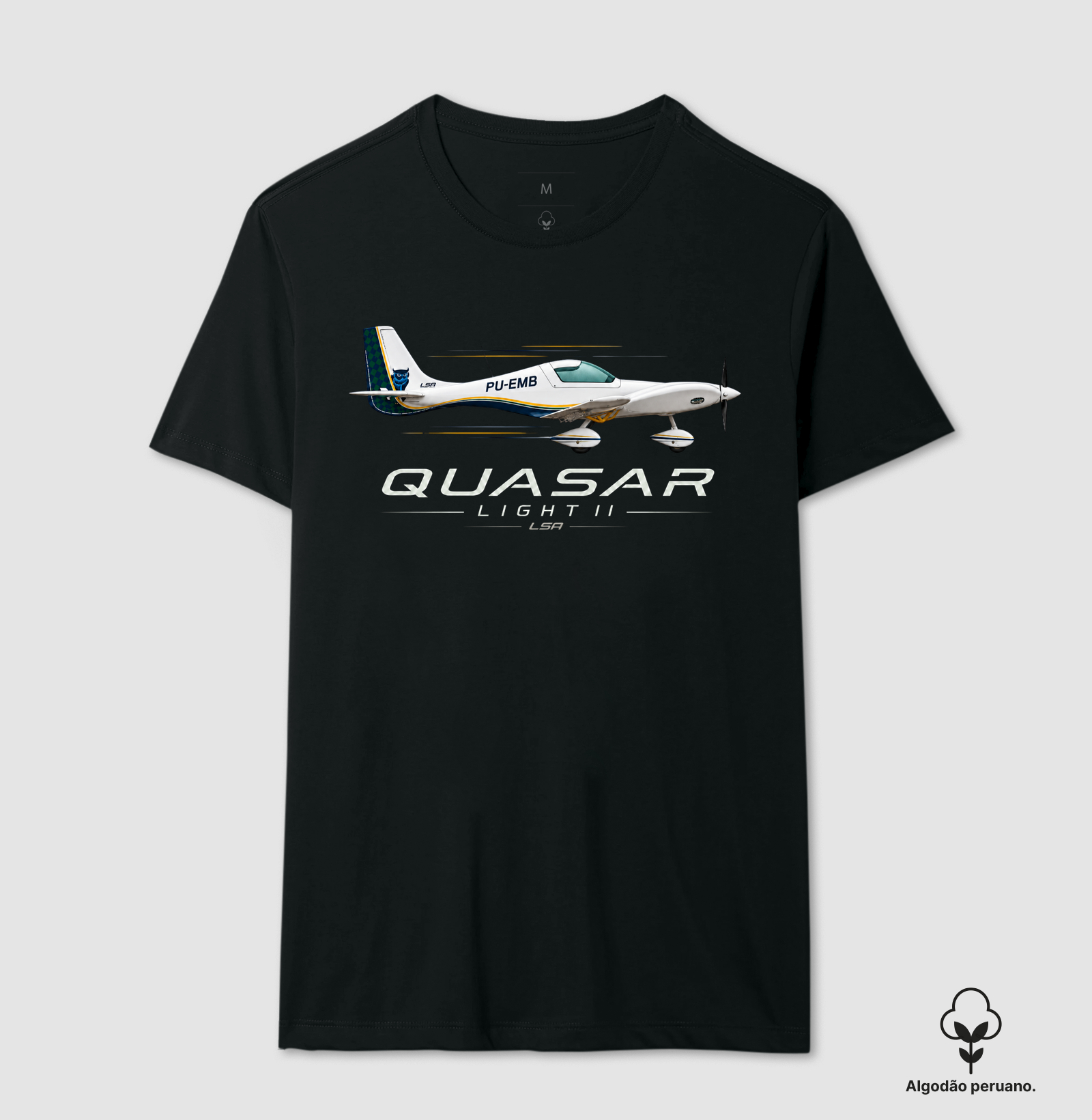 Quasar Lite II - Camiseta Algodão Peruano