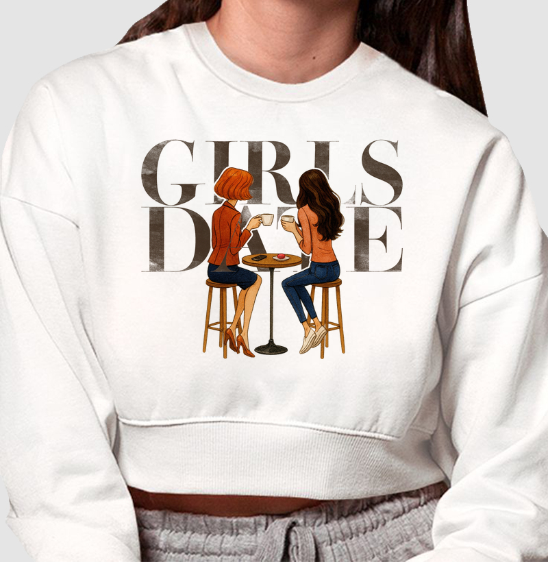 Gi Alkmin - Coleção TPM - Cropped Moletom