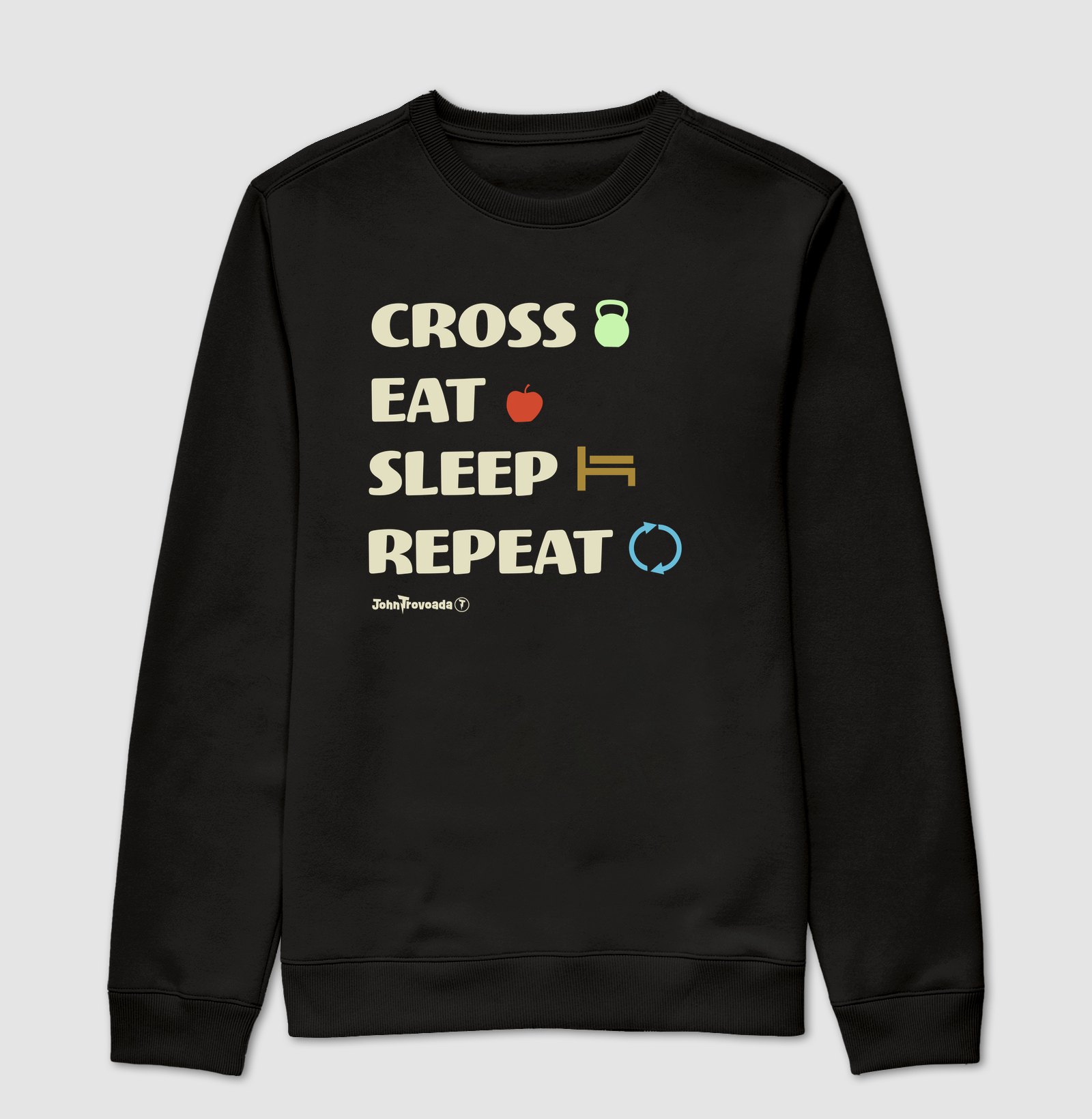 Cross, Eat, Sleep, Repeat