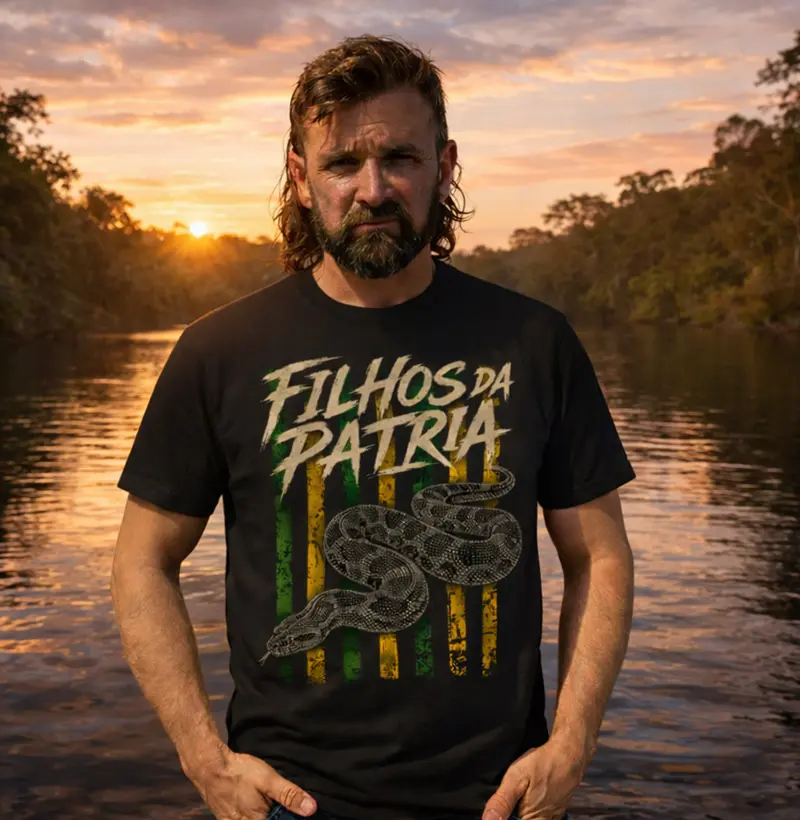 Camiseta Filhos da Patria Sucuri