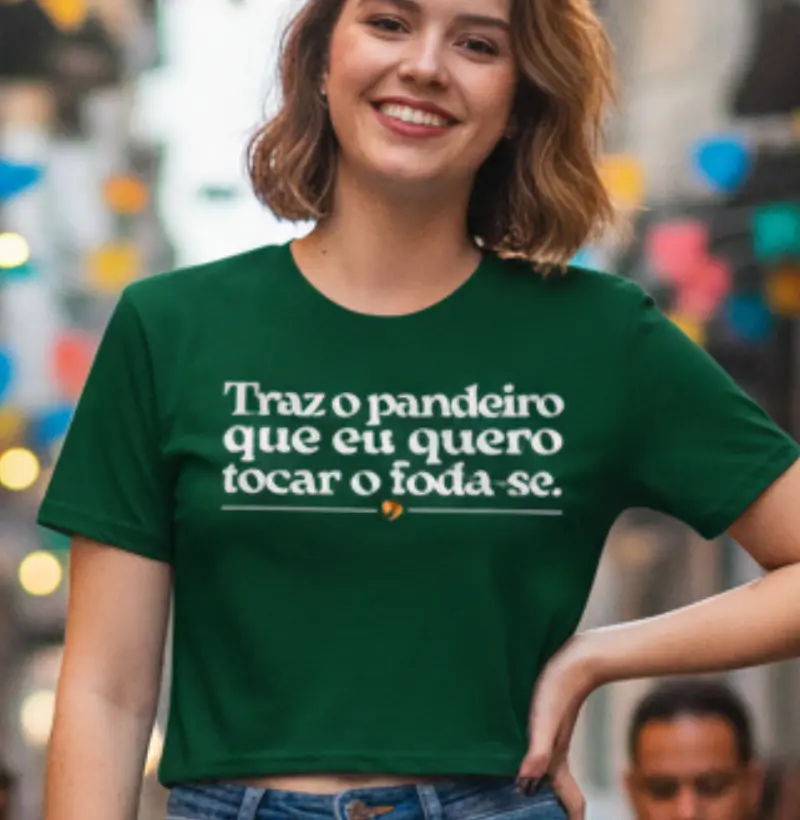 Traz o pandeiro que eu quero tocar o foda-se