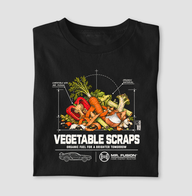 Vegetable Scraps Organic Fuel - Camiseta