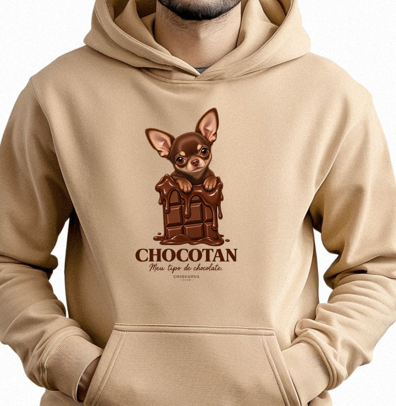 Meu tipo de chocolate  - Hoodie Moletom