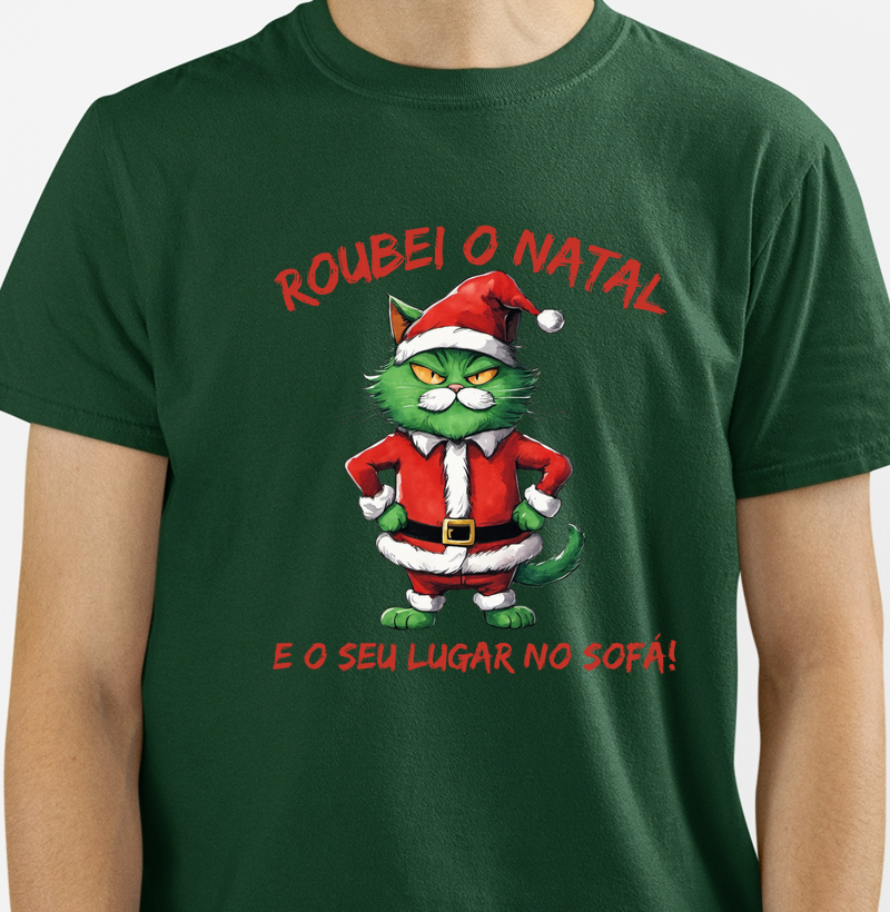 Roubei o Natal E o seu lugar no sofá!