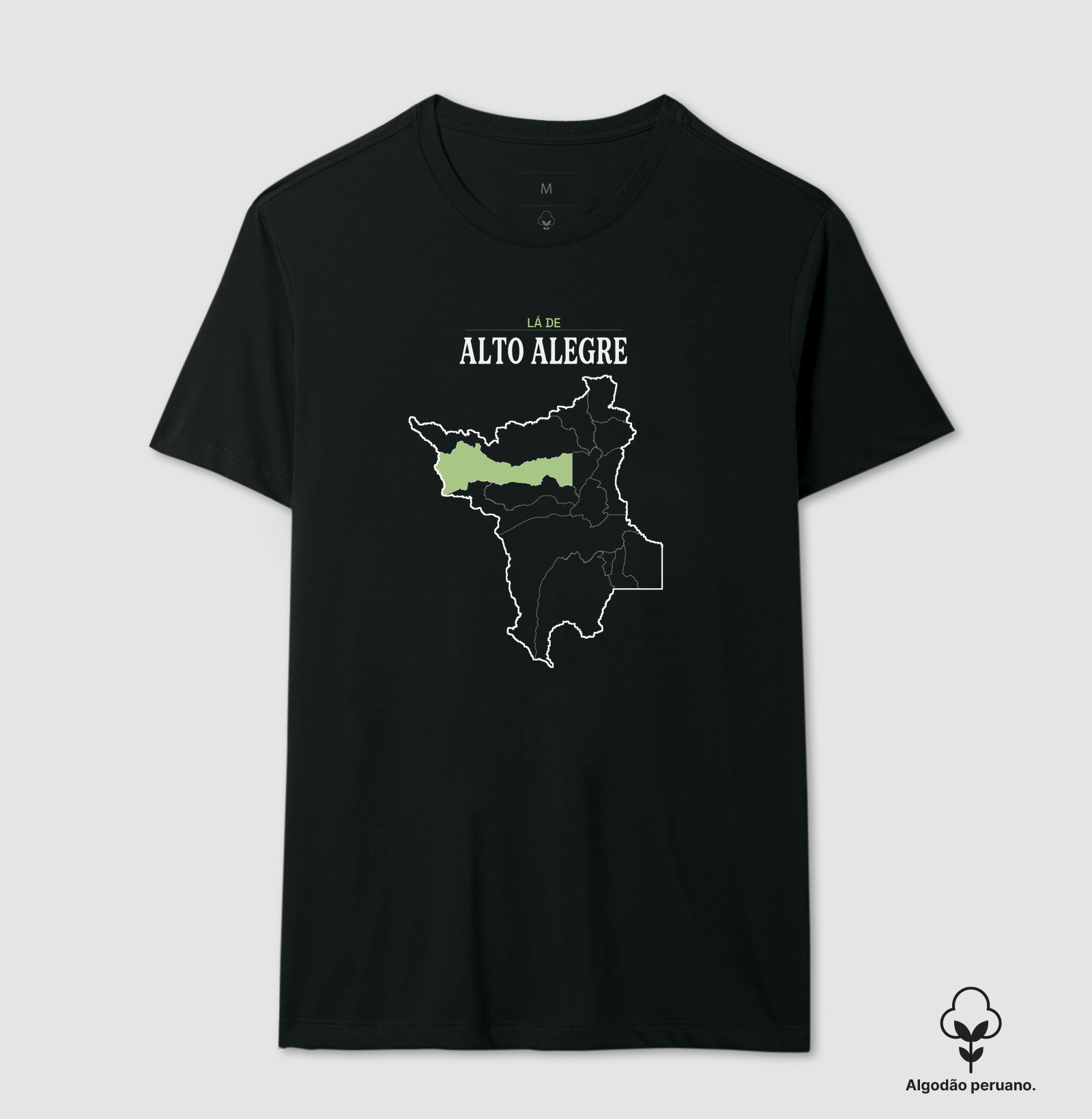 Alto Alegre | Território RR - Camiseta Algodão Peruano