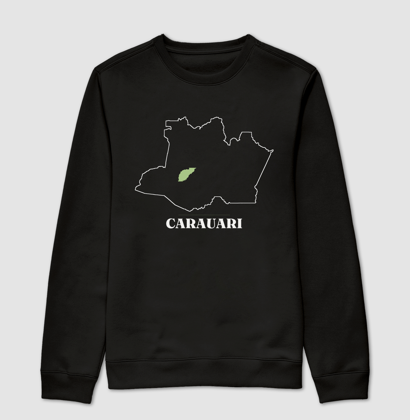Carauari | Traço AM - Suéter Moletom