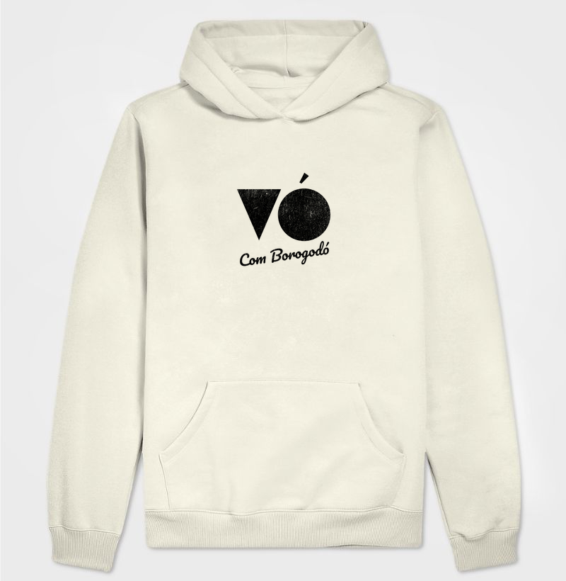 Hoodie moletom Vó com Borogodó - Algodão Premium