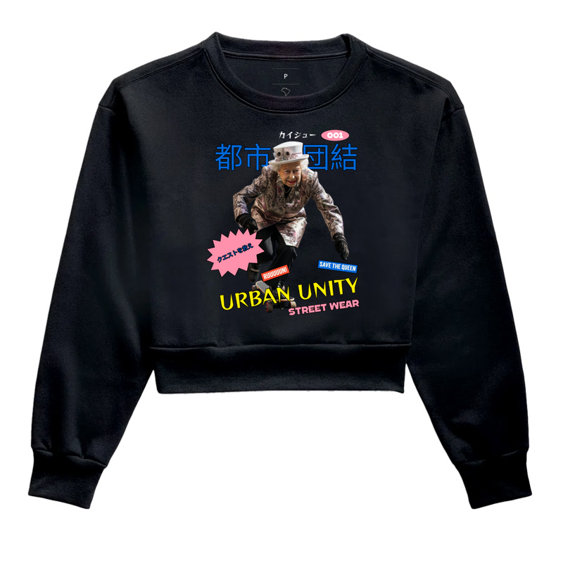 QUEEN (Cropped Moletom)