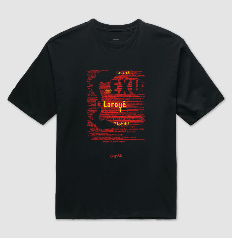 oversized EXU oração unissex