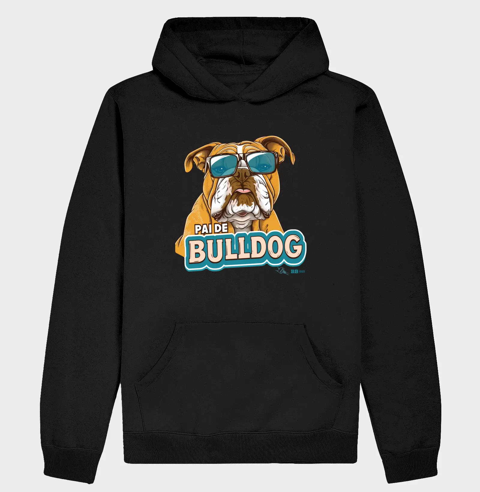 Moletom Bulldog Ingles "Pai de Bulldog 