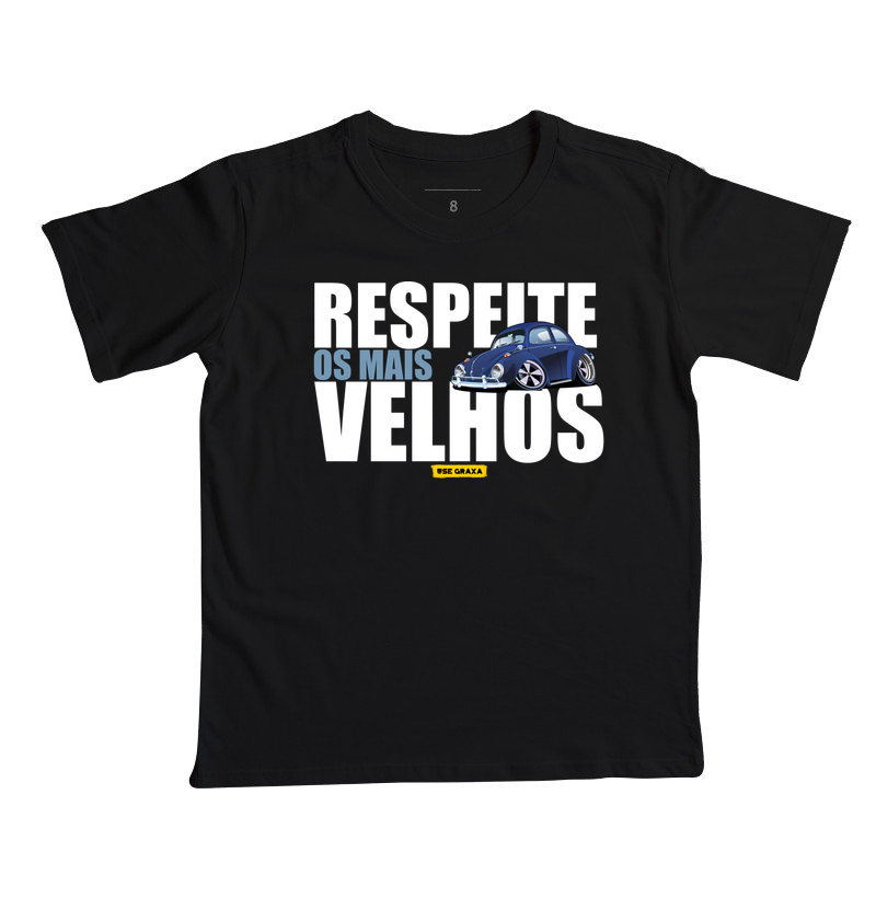 Respeite os Mais Velhos Fusca Azul