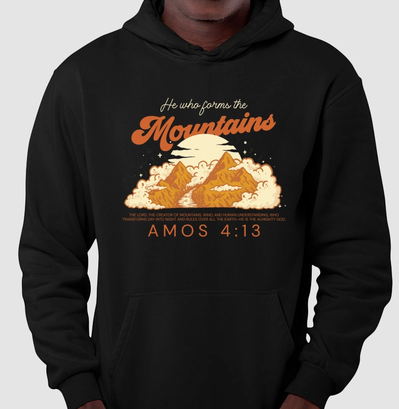 Blusa Frio Moletom Mountains