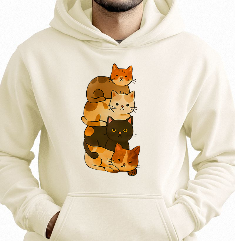 TORRE DE GATOS - Estilo Lápis de Cera