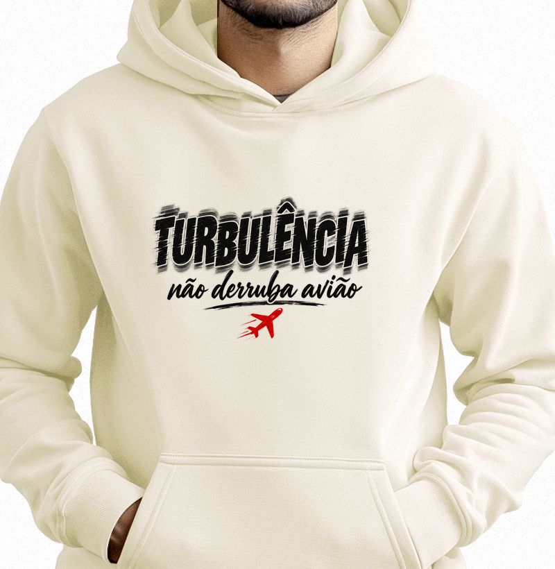 Moletom Turbulência Não Derruba Avião