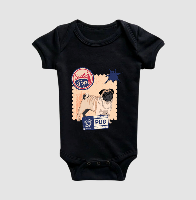 Body Infantil Dog Pulse – Pug Life Soda Pop