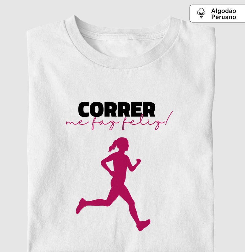 Correr me faz feliz