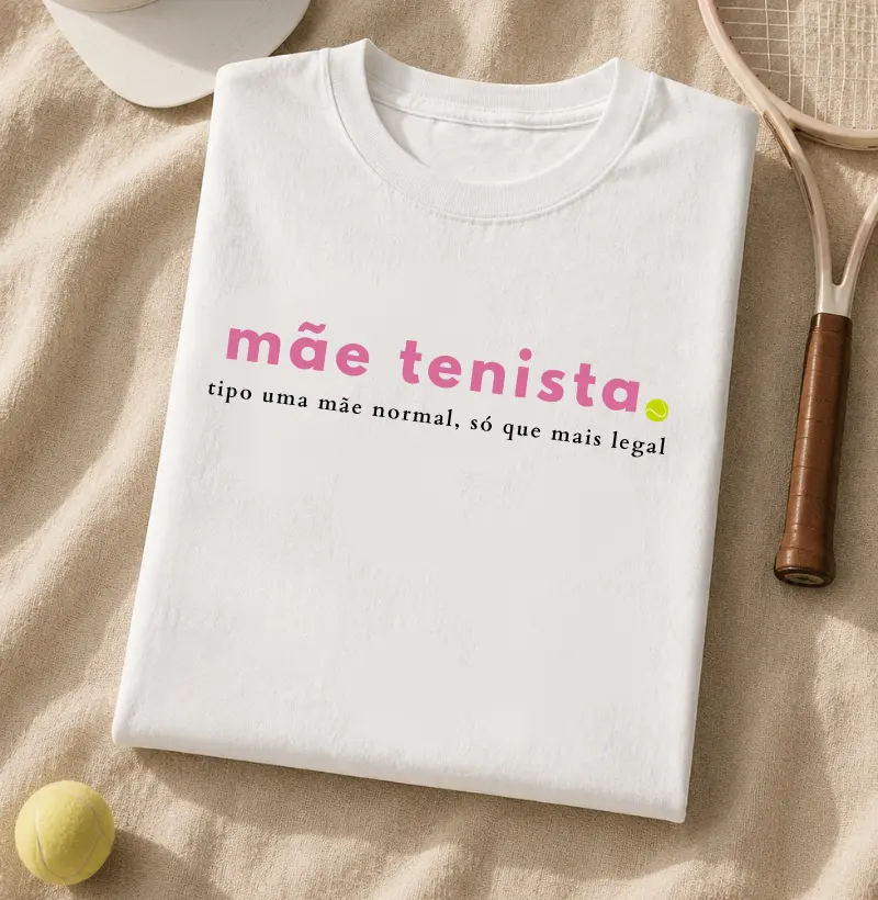 Mãe tenista