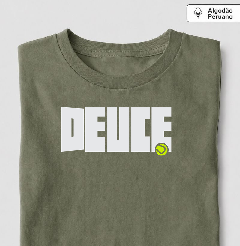 DEUCE! - Camiseta Algodão Peruano