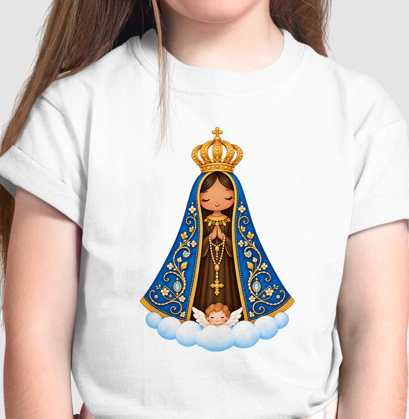 Mini Nossa Senhora - Camiseta Infantil
