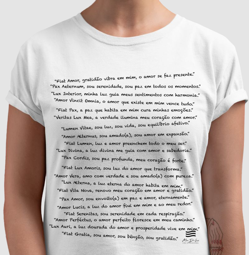 Camiseta AURUM LUX – A Jornada dos 21 Dias