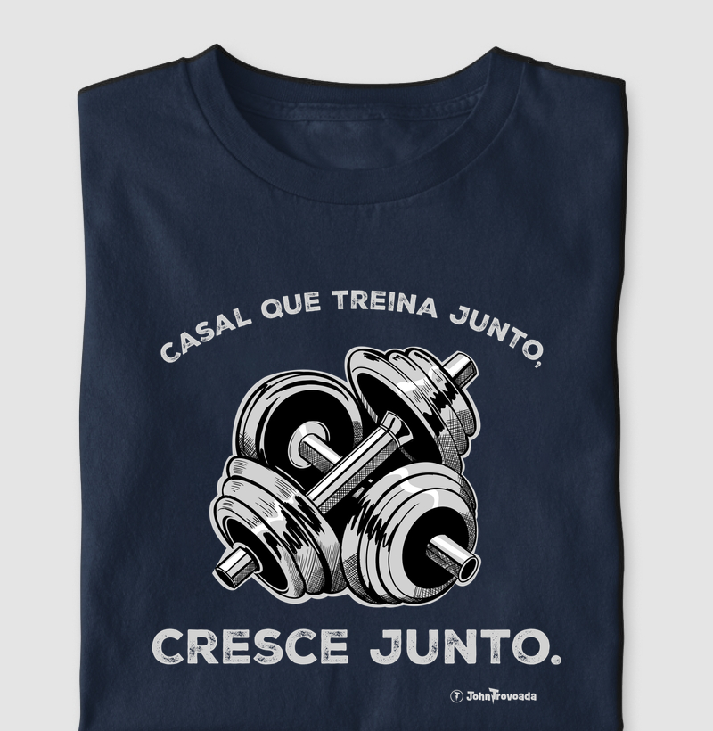 Camiseta Casal que treina Junto 