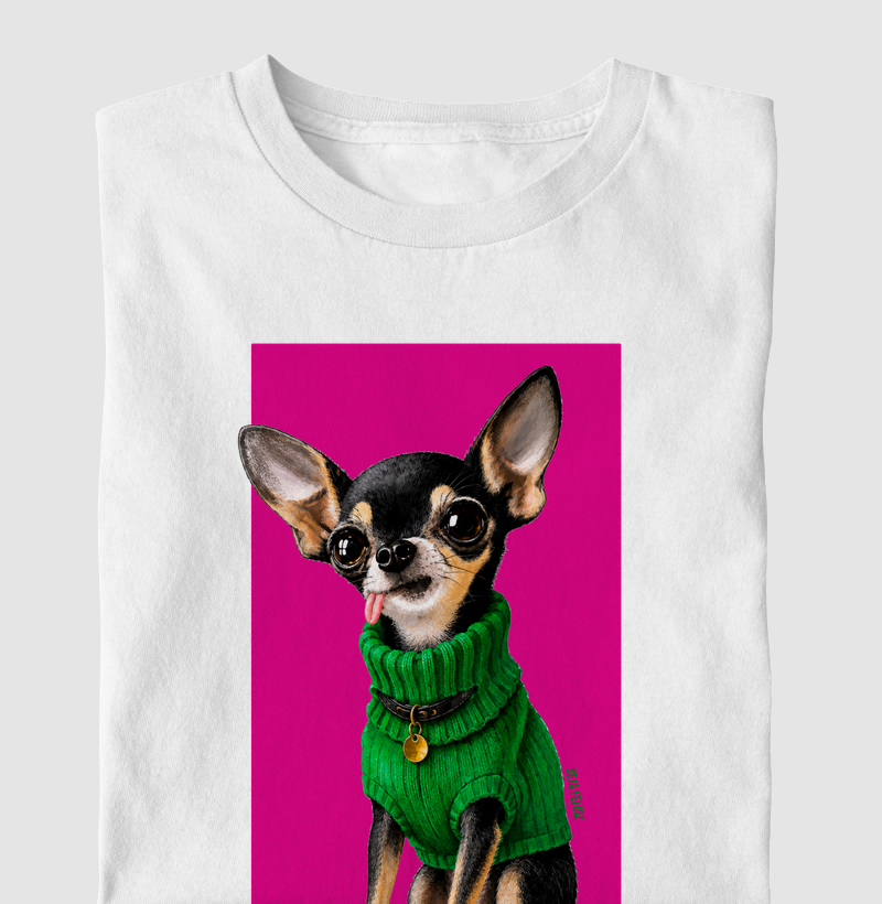Chihuahua Velhito Pink