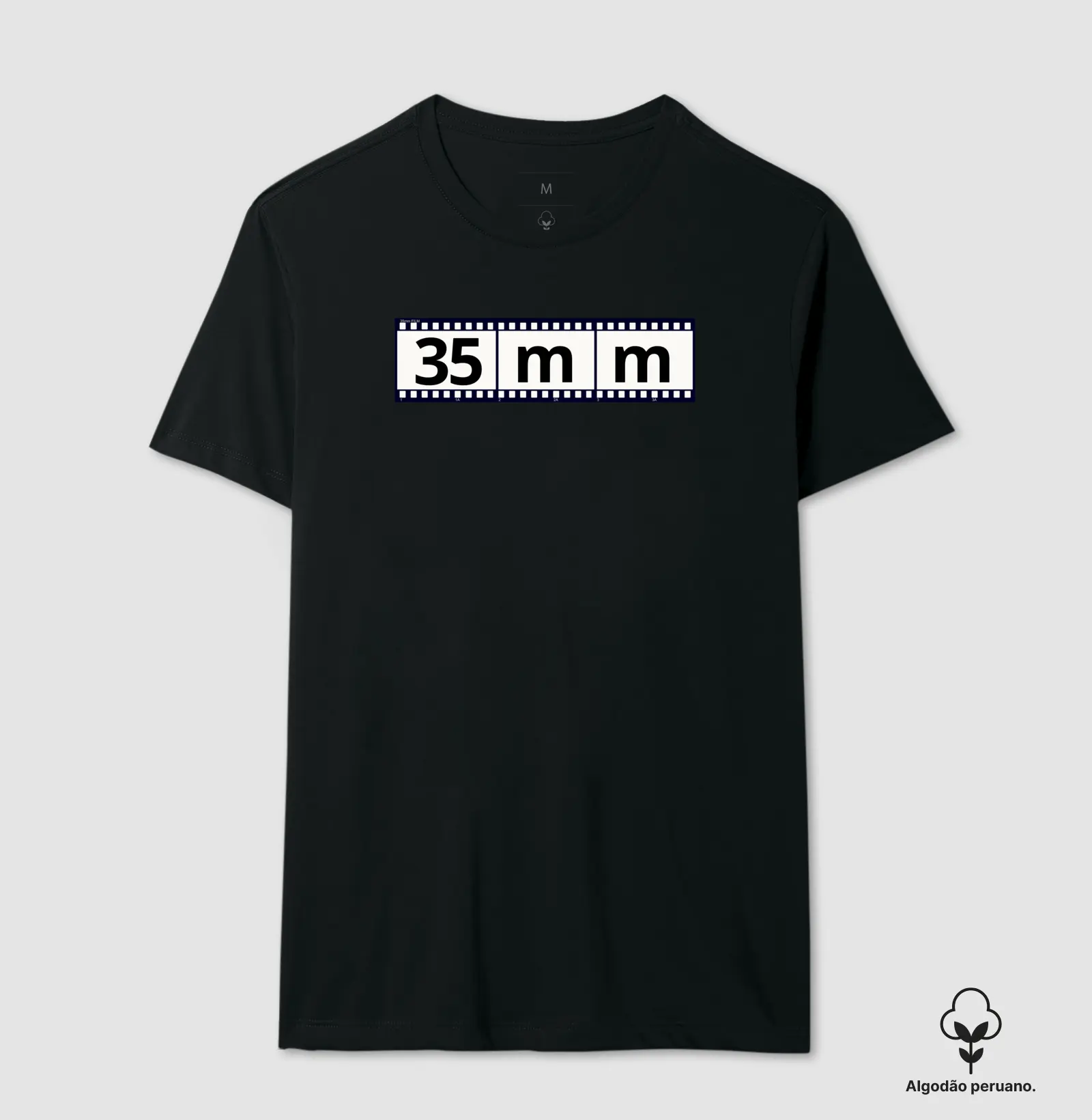 Camiseta Premium algodão Peruano film 35mm