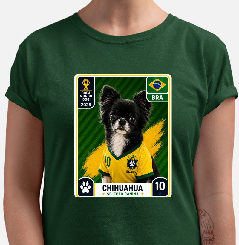 Chihuahua Preto e Branco- SeleDogs 