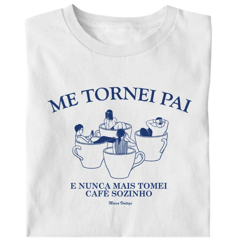 Nunca mais tomei café sozinho