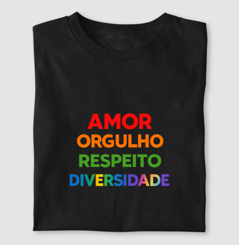 AMOR ORGULHO RESPEITO DIVERSIDADE